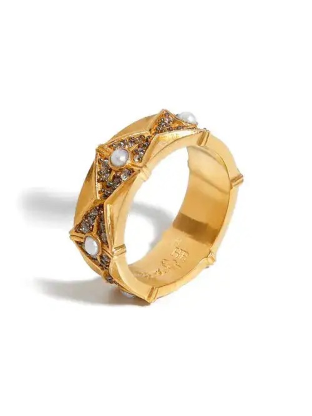 Missoma Gold Pearl Ring - Harris Reed